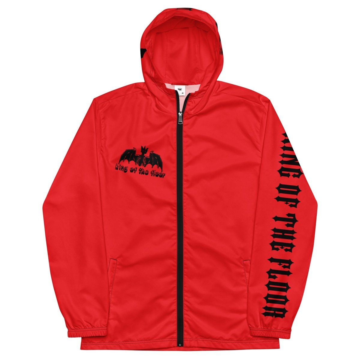 Red Sketchy Windbreaker- - Baht