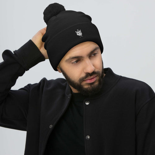 Baht Pom-Pom Beanie- - Baht