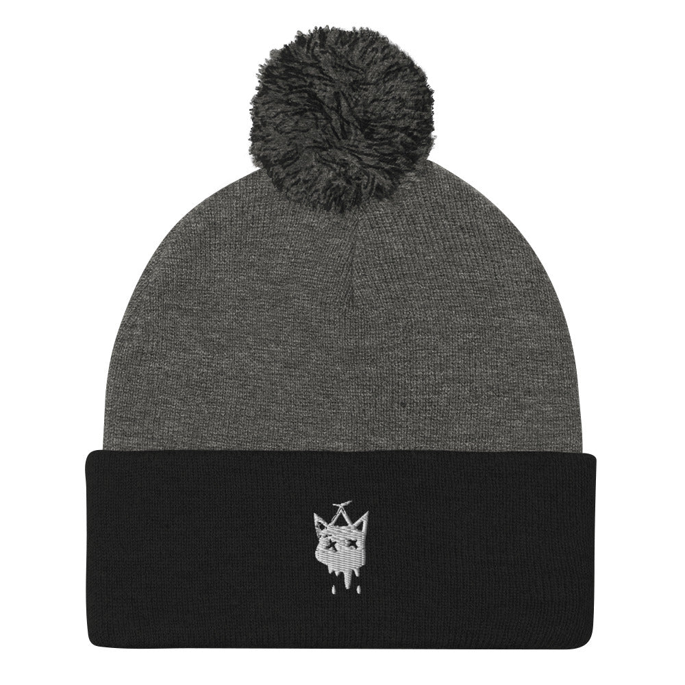 Baht Pom-Pom Beanie- - Baht