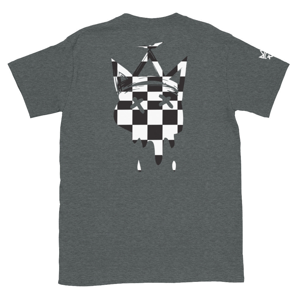 Basic Checkered T-Shirt- - Baht