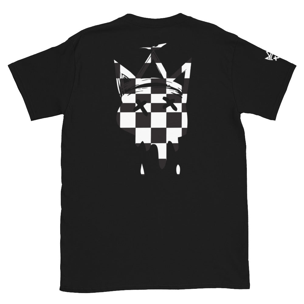 Basic Checkered T-Shirt- - Baht