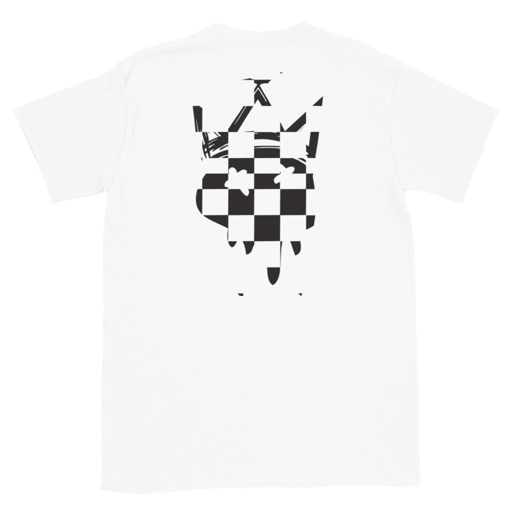Basic Checkered T-Shirt- - Baht