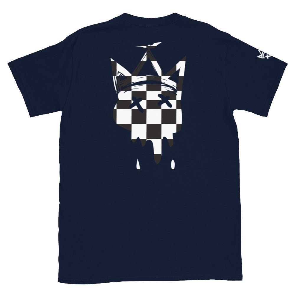 Basic Checkered T-Shirt- - Baht