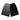 Black Checker Athletic Shorts- - Baht