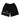 Black Retro Shorts- - Baht