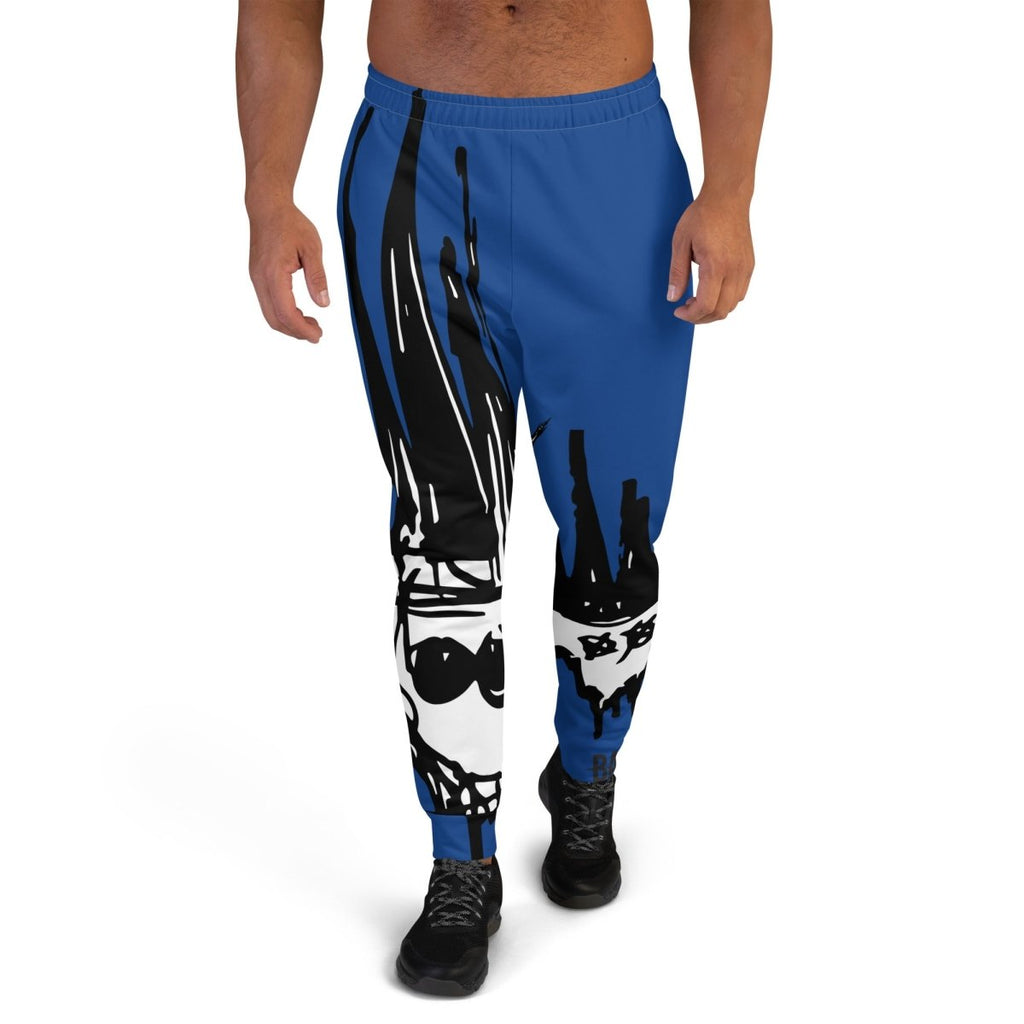 Blue Sketchy Joggers- - Baht