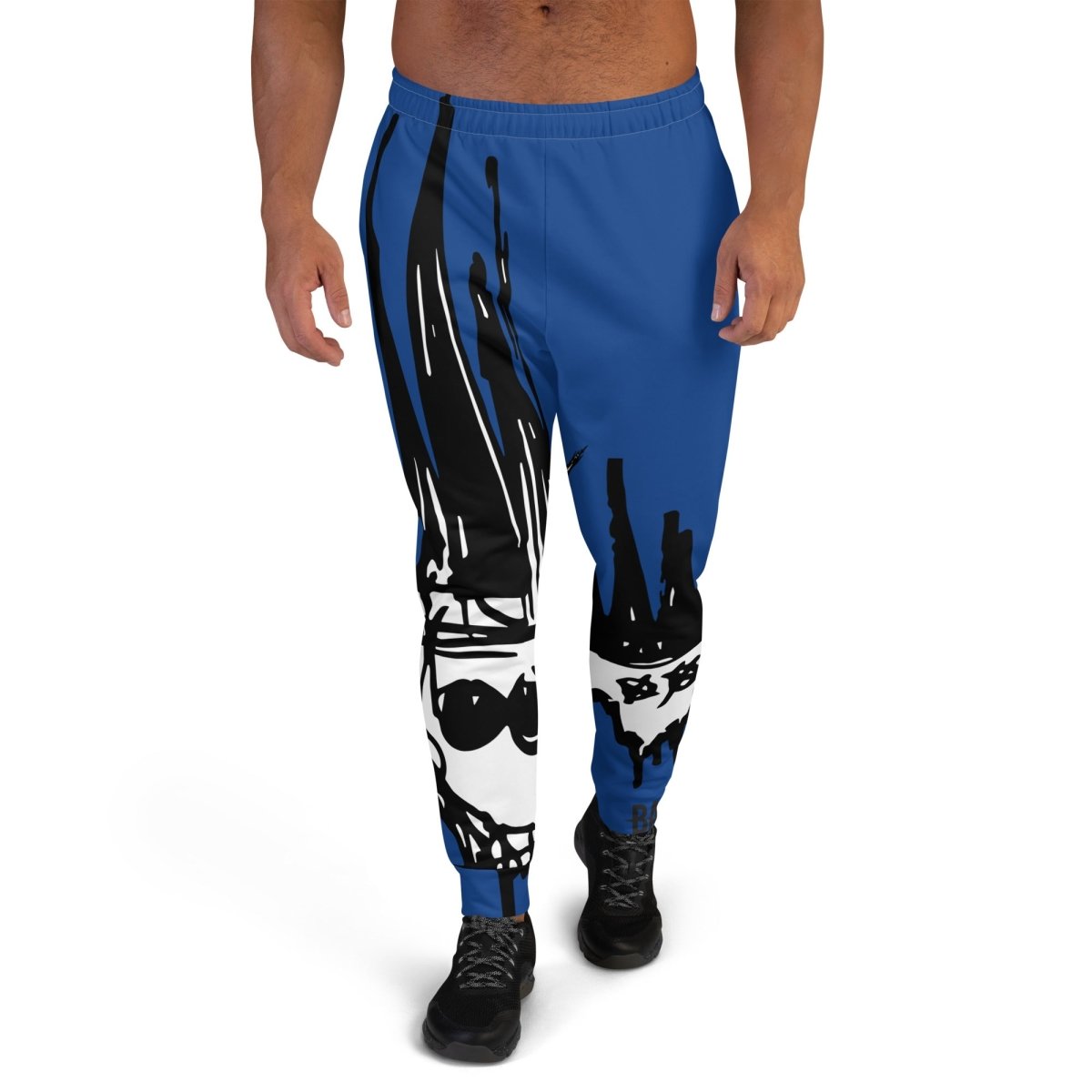 Blue Sketchy Joggers- - Baht