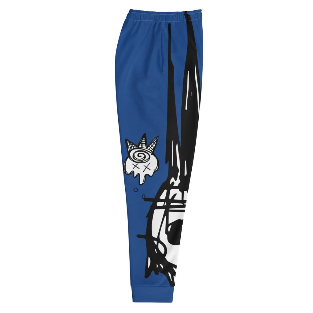 Blue Sketchy Joggers- - Baht