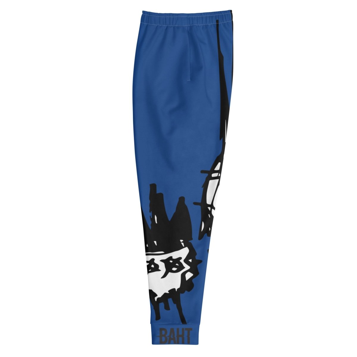 Blue Sketchy Joggers- - Baht