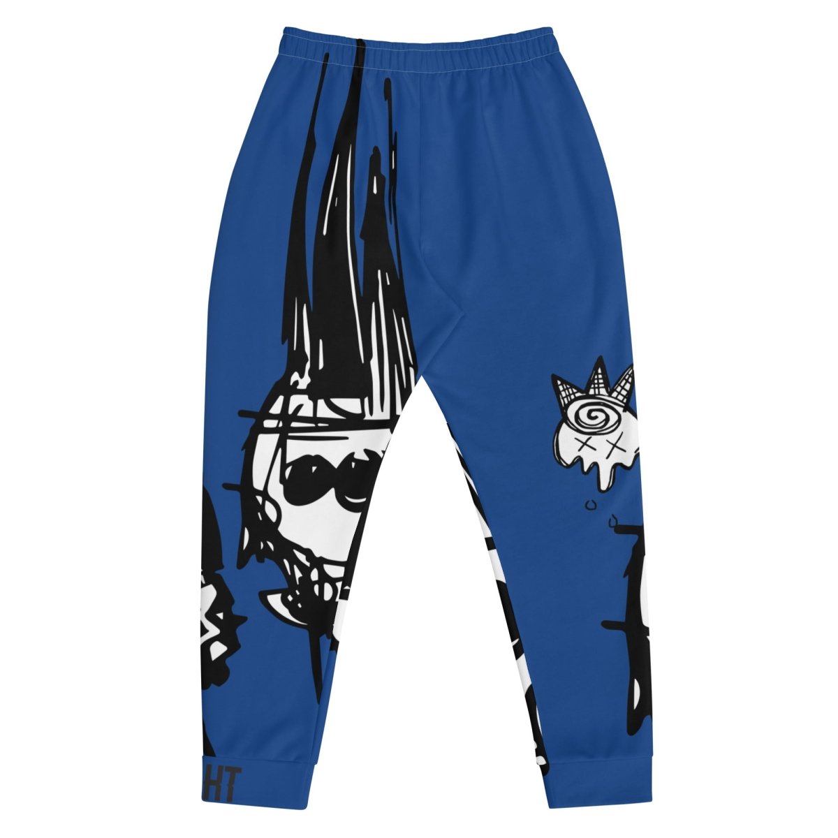 Blue Sketchy Joggers- - Baht