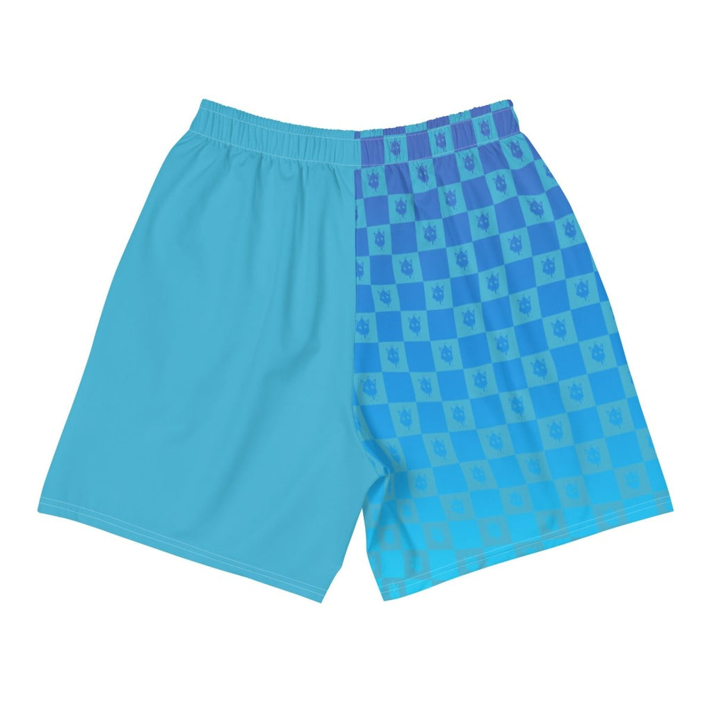 Blue Wave Athletic Shorts- - Baht