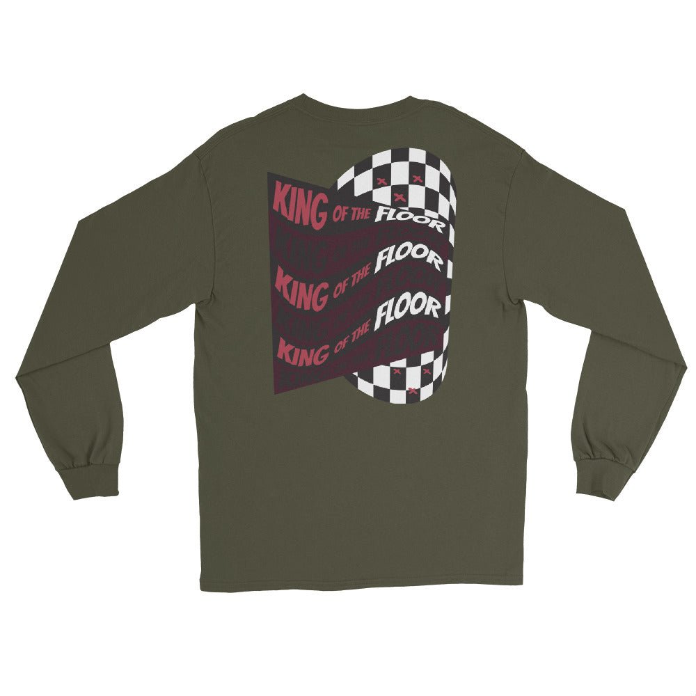 Brown Sketchy Long Sleeve Shirt- - Baht