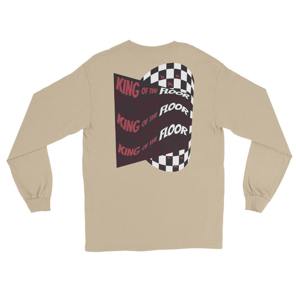 Brown Sketchy Long Sleeve Shirt- - Baht