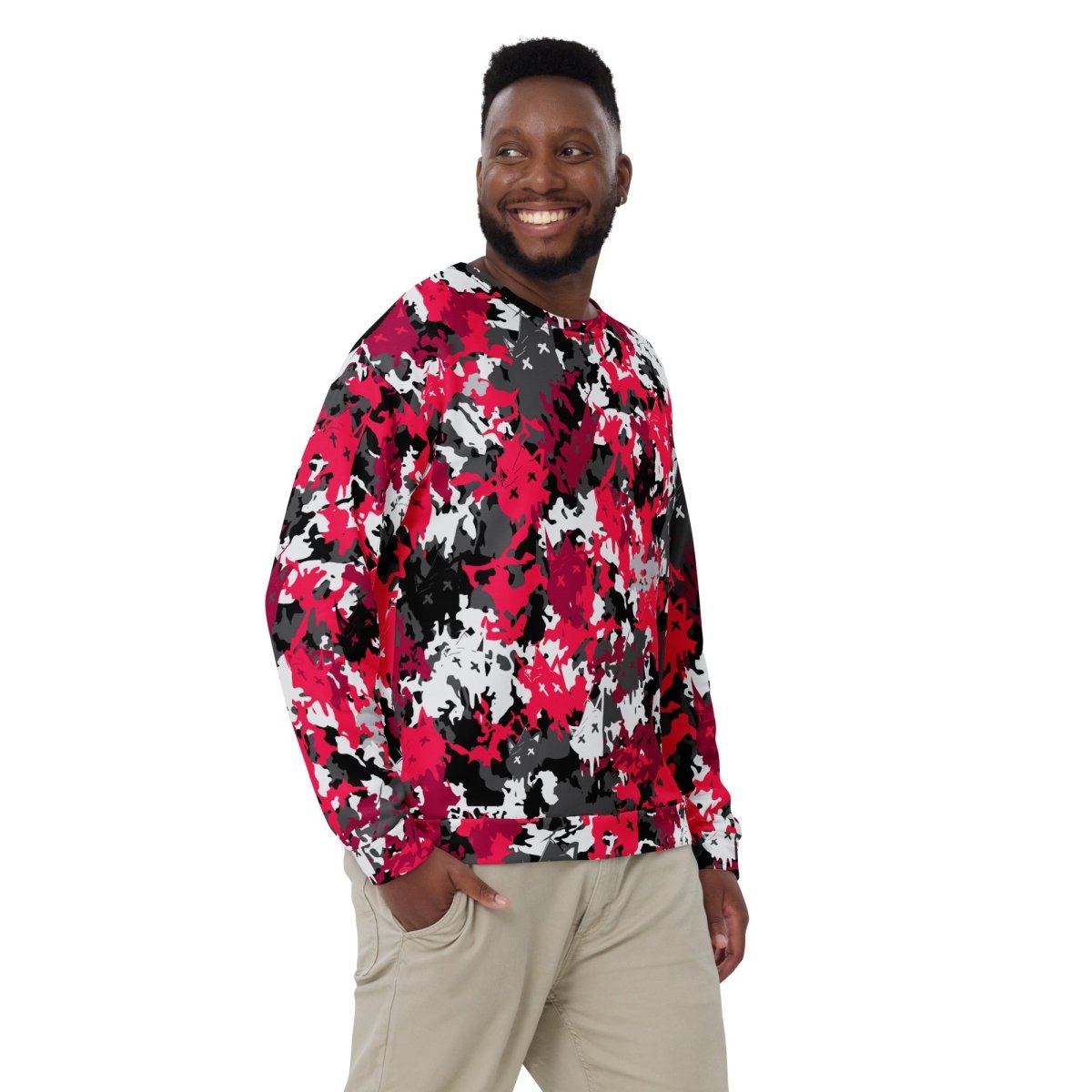 Camo Red Sweatshirt- - Baht