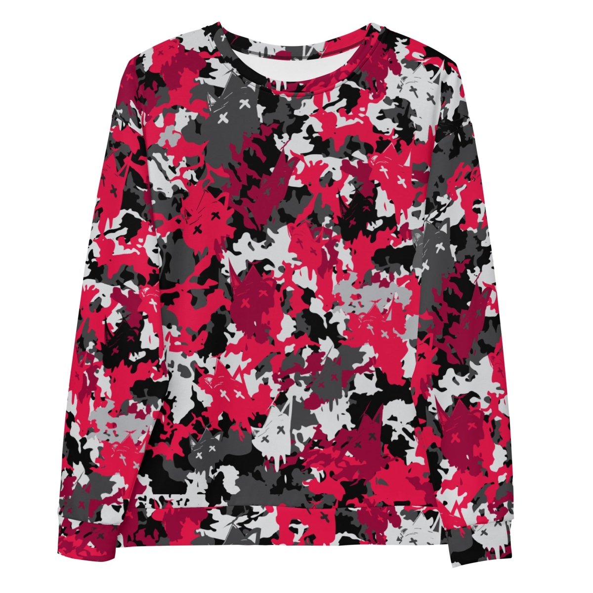 Camo Red Sweatshirt- - Baht