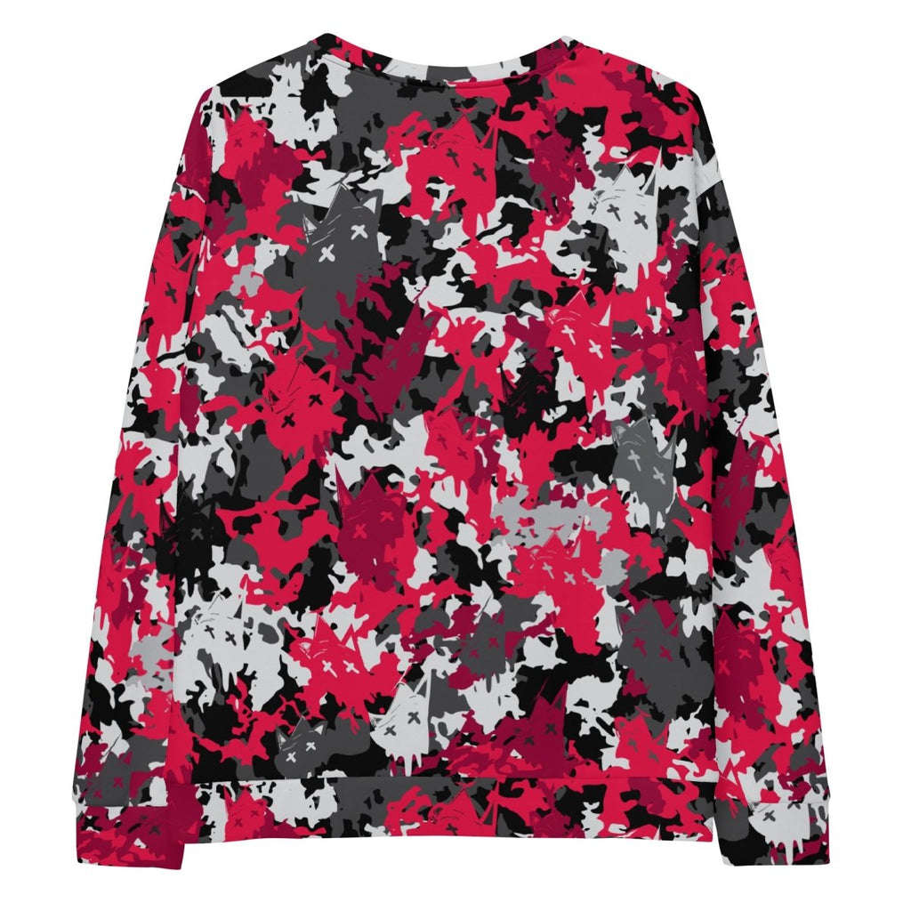Camo Red Sweatshirt- - Baht