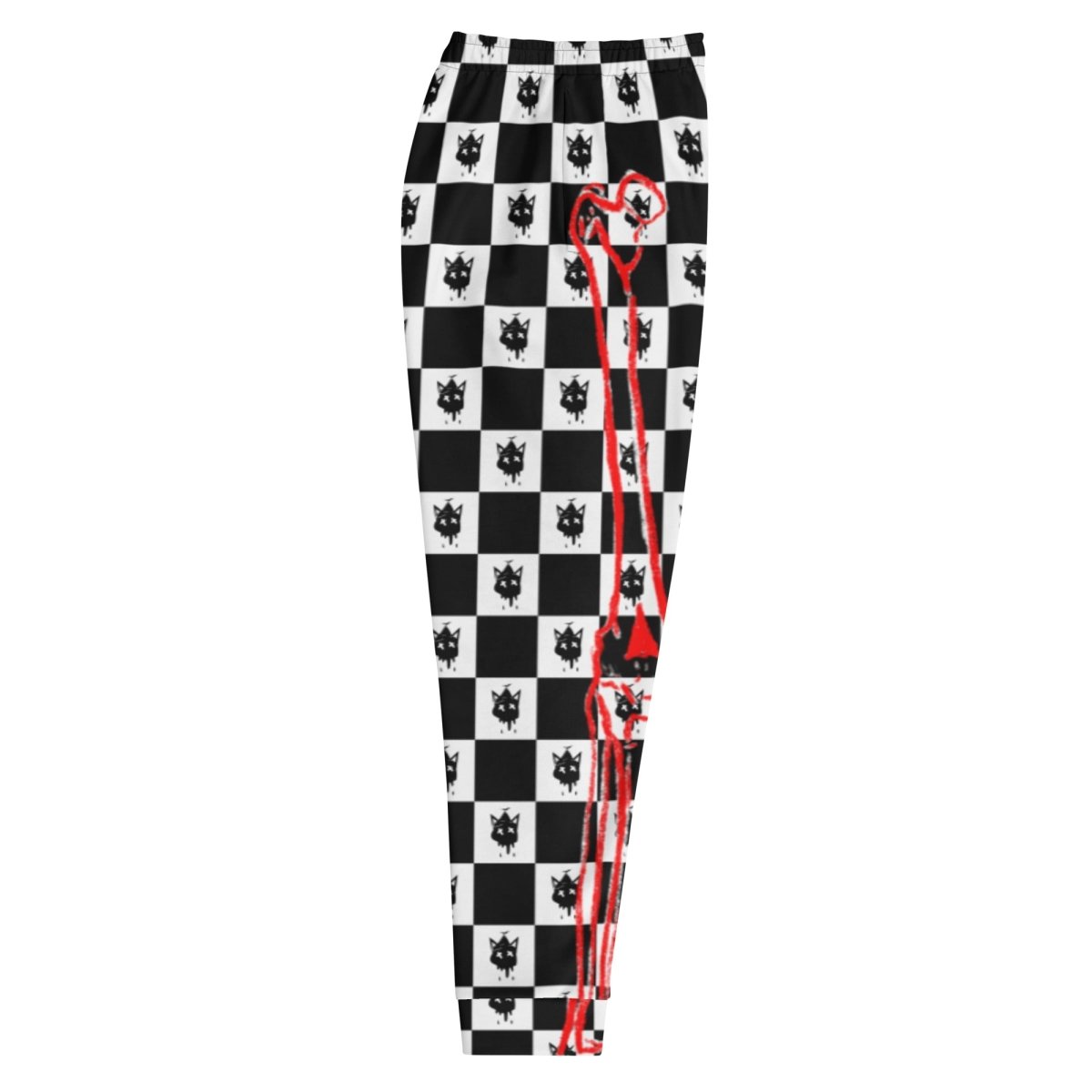 Checker Bones Joggers- - Baht