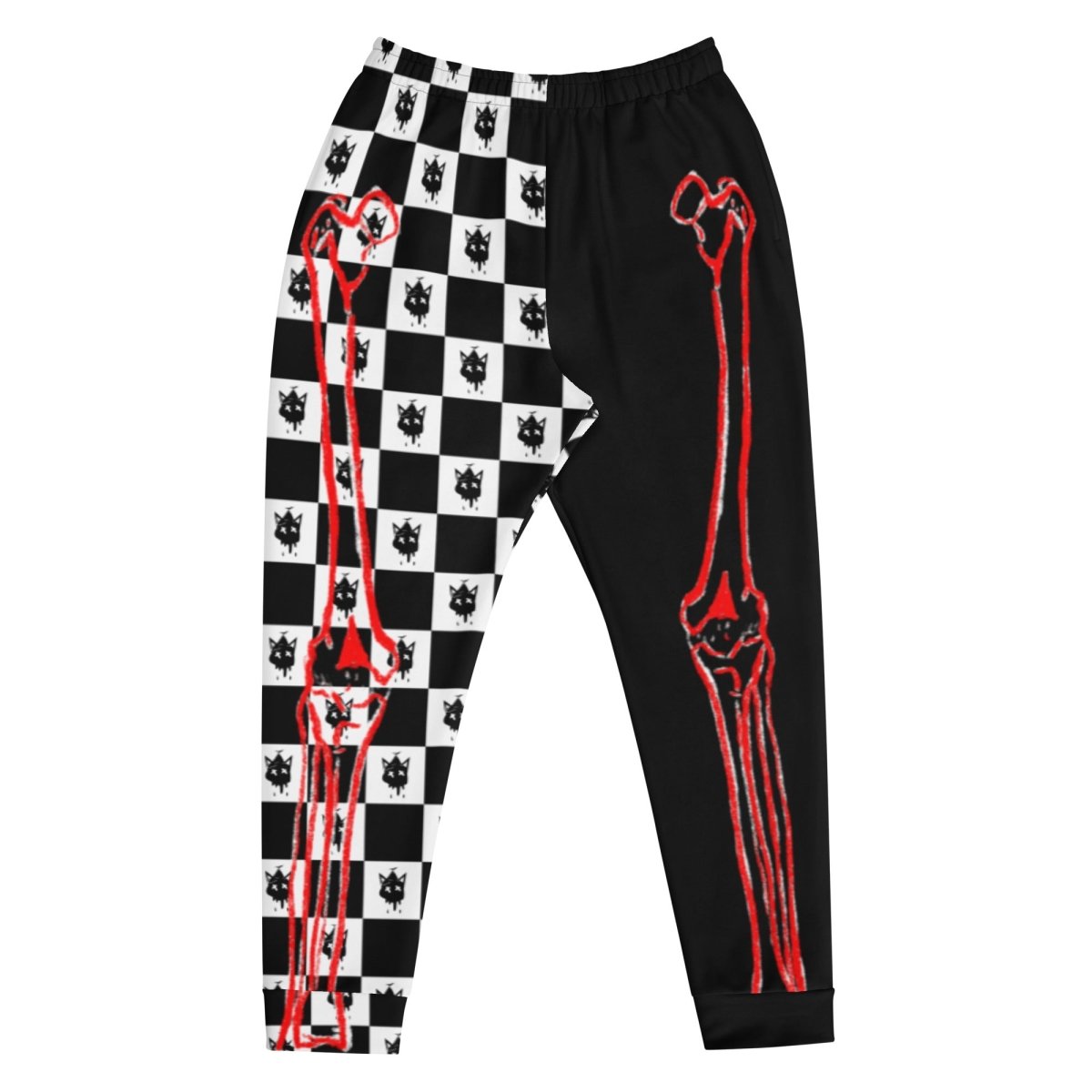 Checker Bones Joggers- - Baht