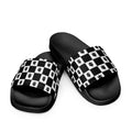 Checkered slides- - Baht