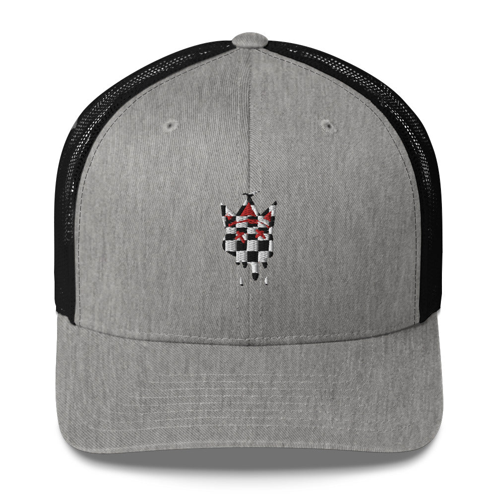 Checkered Trucker Cap- - Baht