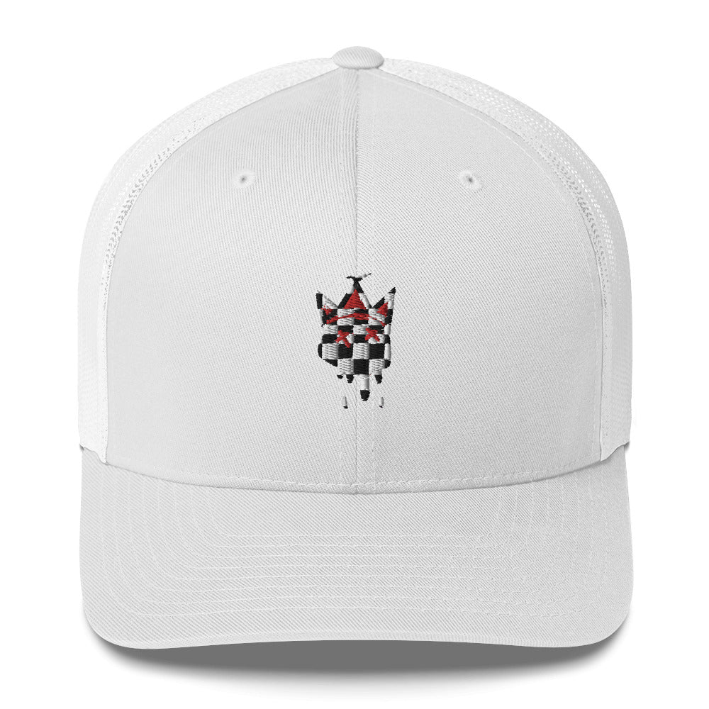 Checkered Trucker Cap- - Baht