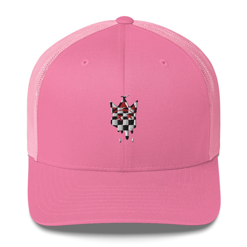 Checkered Trucker Cap- - Baht