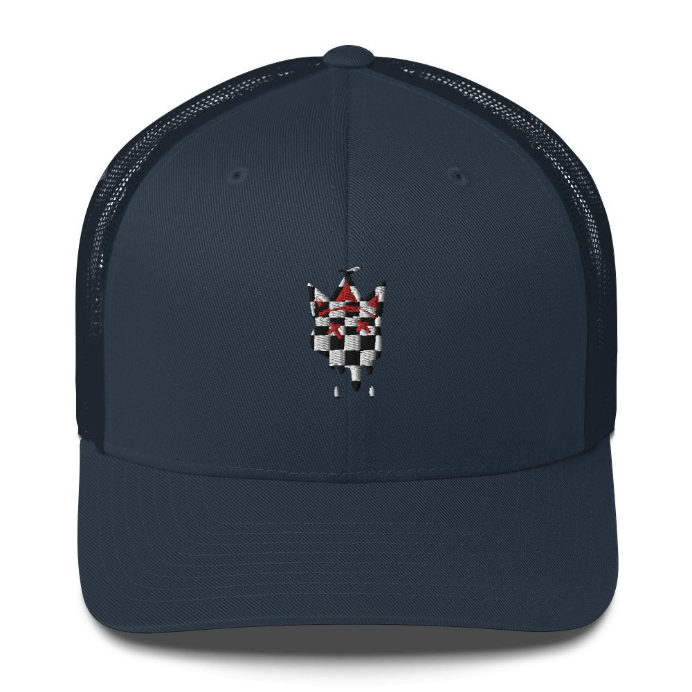 Checkered Trucker Cap- - Baht