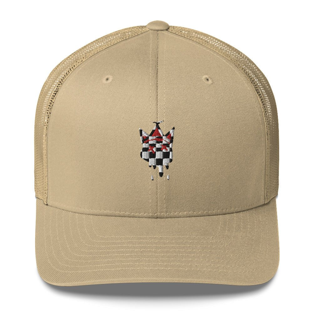 Checkered Trucker Cap- - Baht