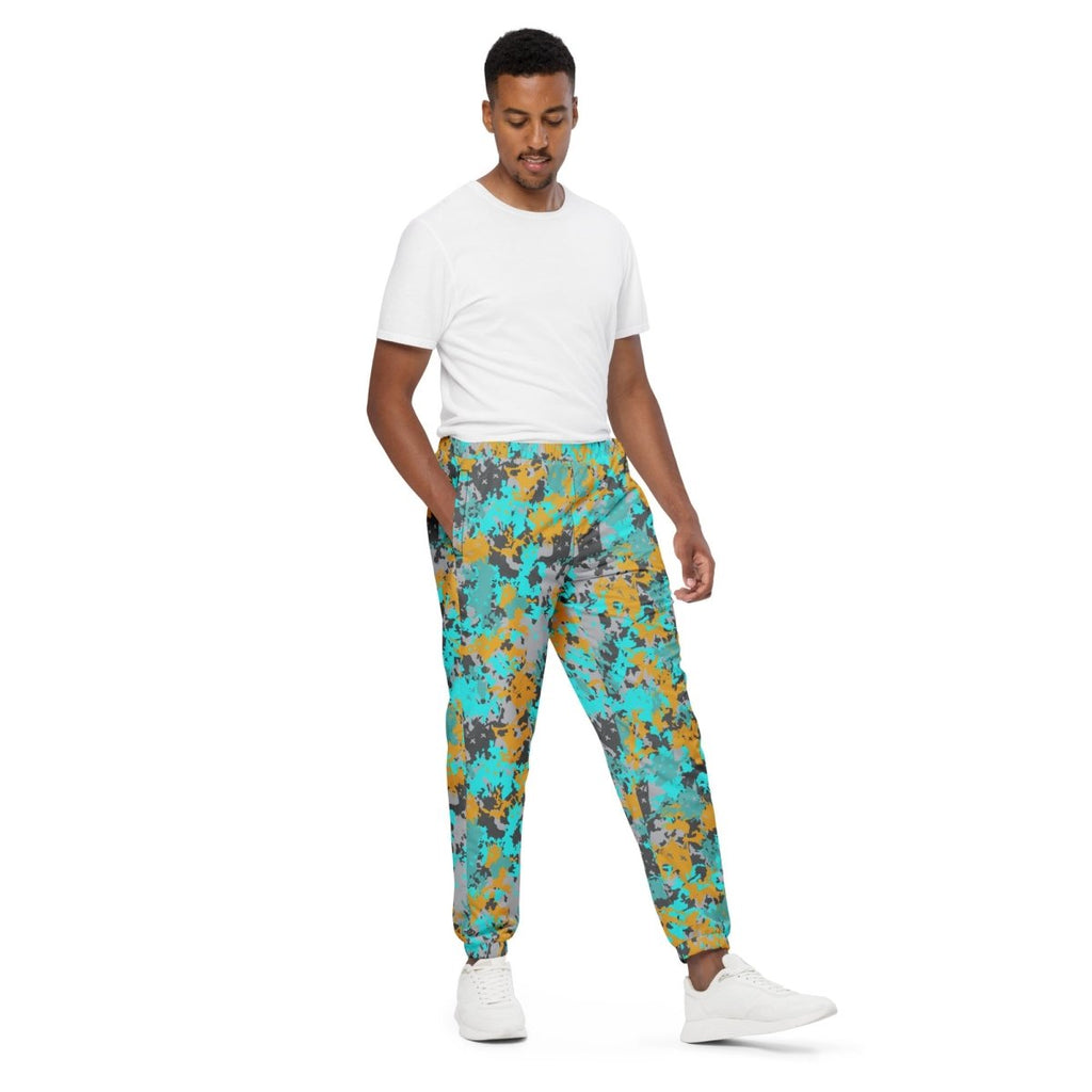 Color Camo track pants- - Baht