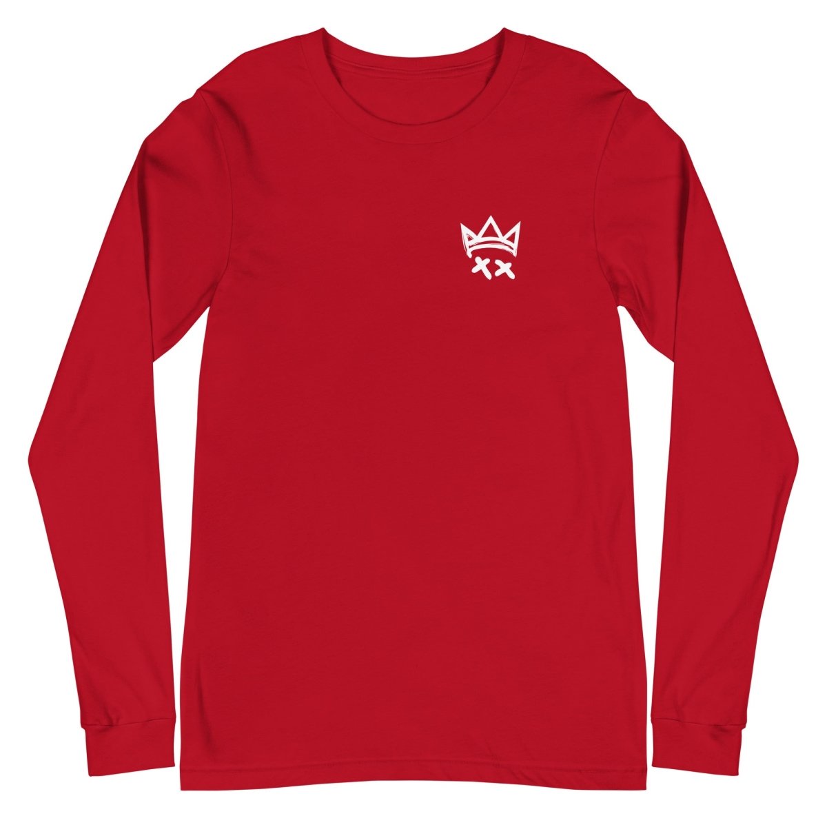 Crown Checkered Long Sleeve Tee- - Baht
