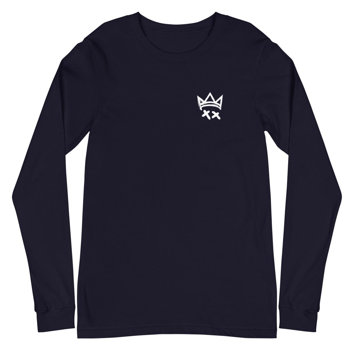 Crown Checkered Long Sleeve Tee- - Baht