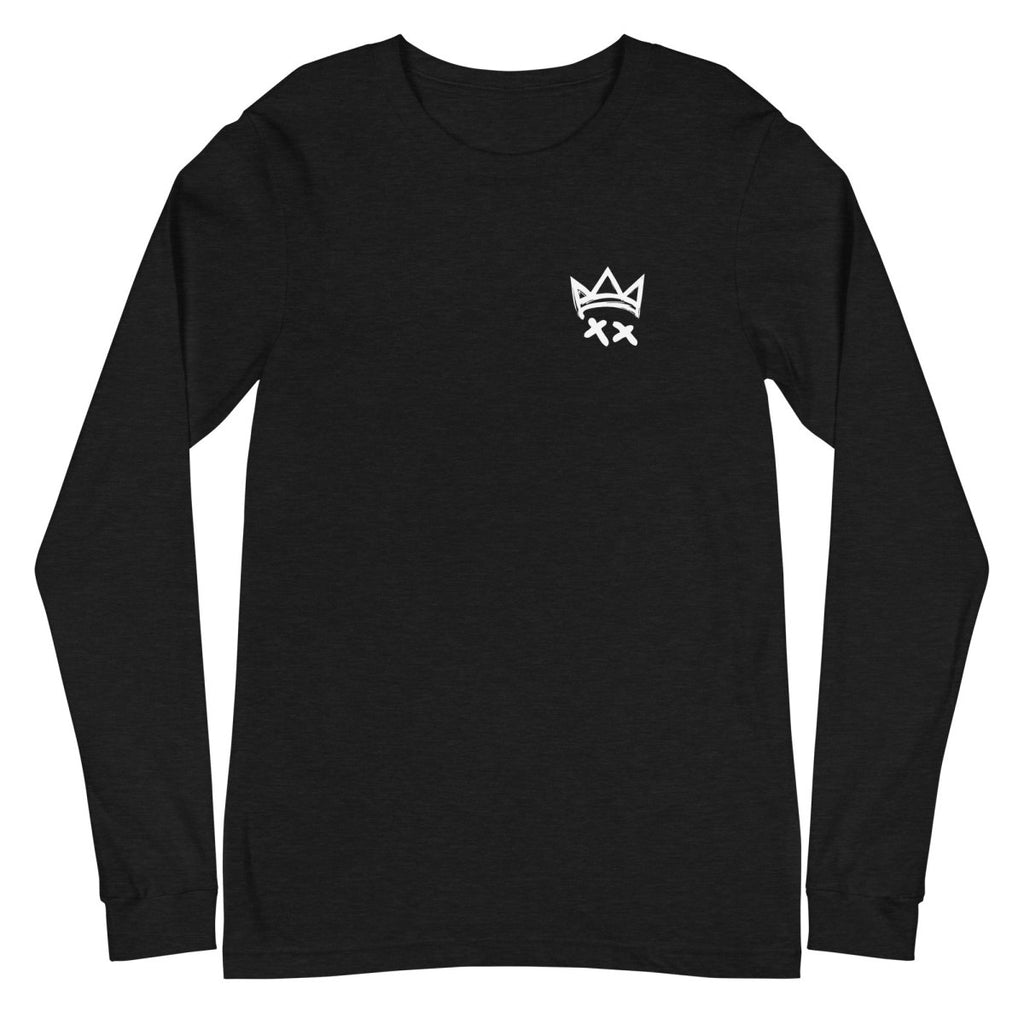 Crown Checkered Long Sleeve Tee- - Baht