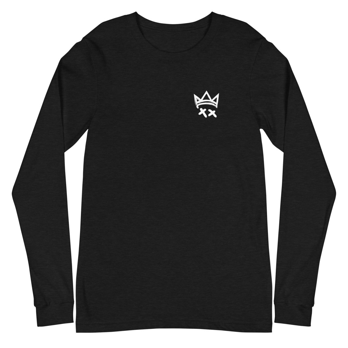 Crown Checkered Long Sleeve Tee- - Baht