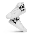 Crown high top canvas shoes- - Baht