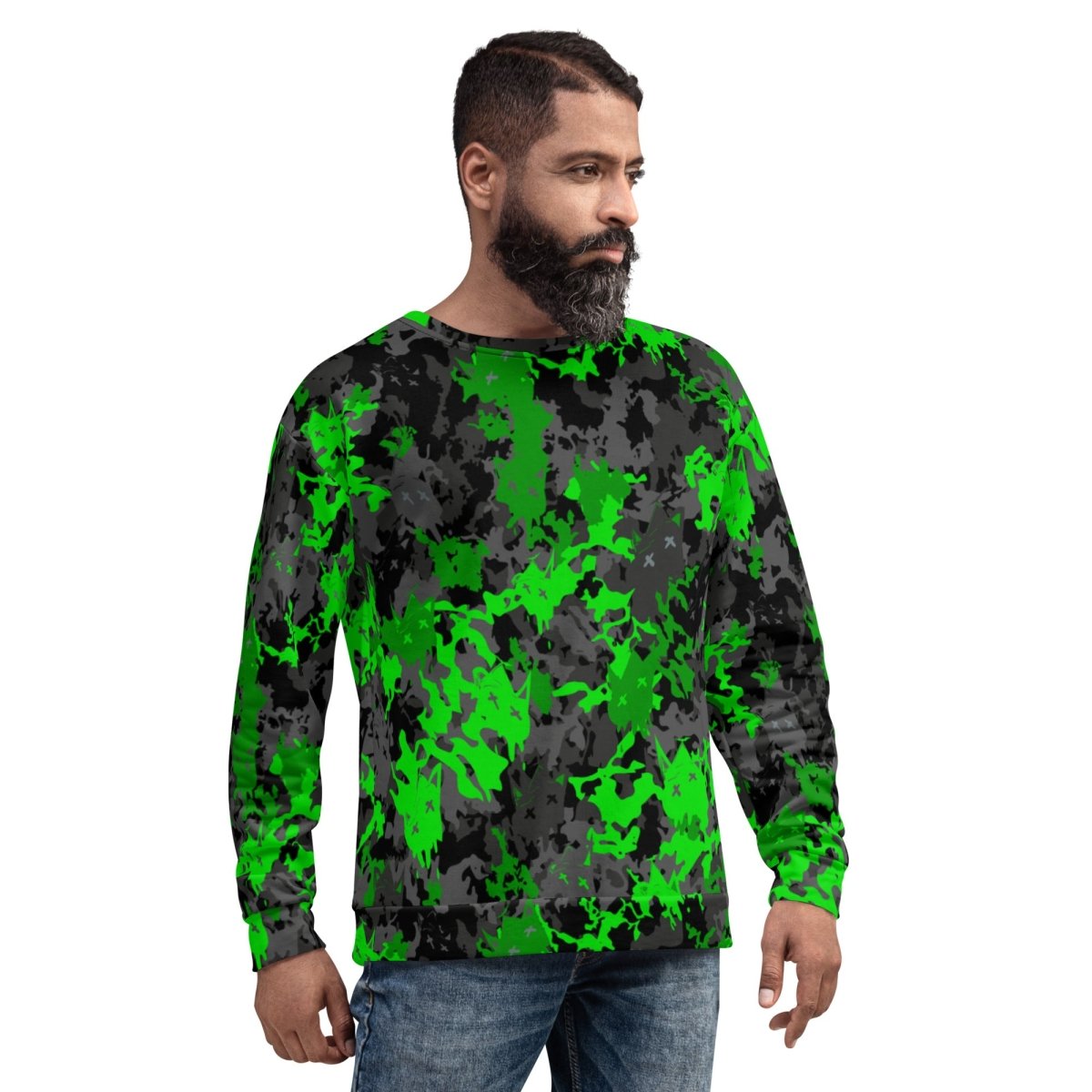 Green Camo Crew- - Baht