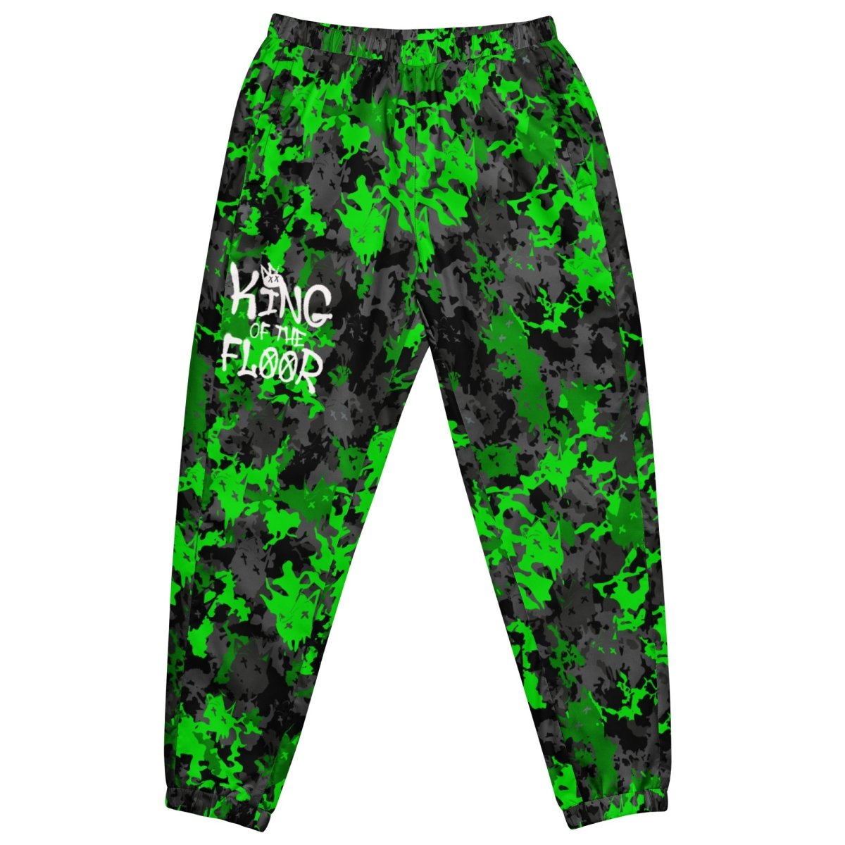 Green Camo track pants- - Baht