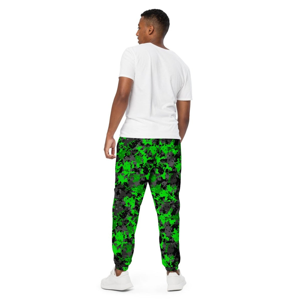 Green Camo track pants- - Baht
