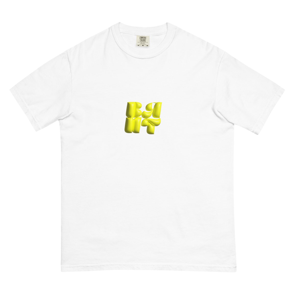 Heavy Neon Yellow Bubble T- - Baht