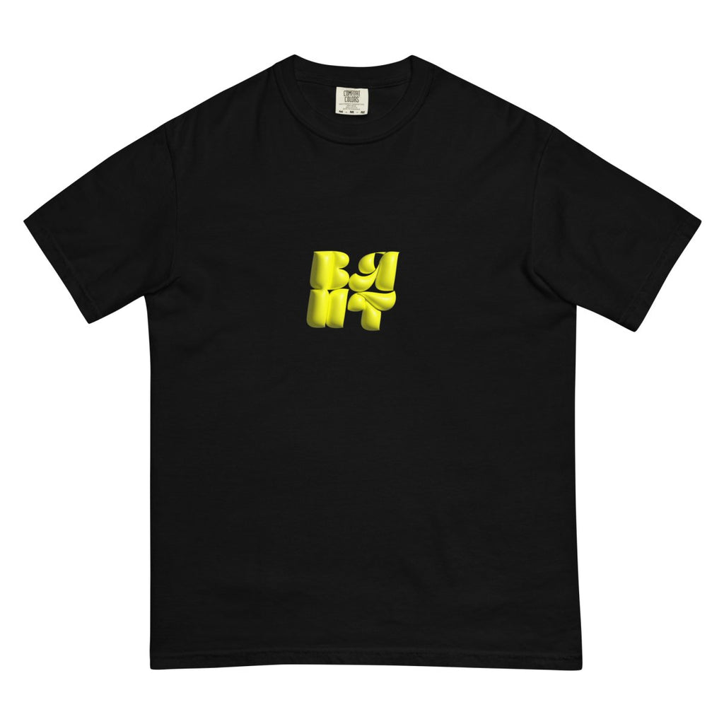 Heavy Neon Yellow Bubble T- - Baht