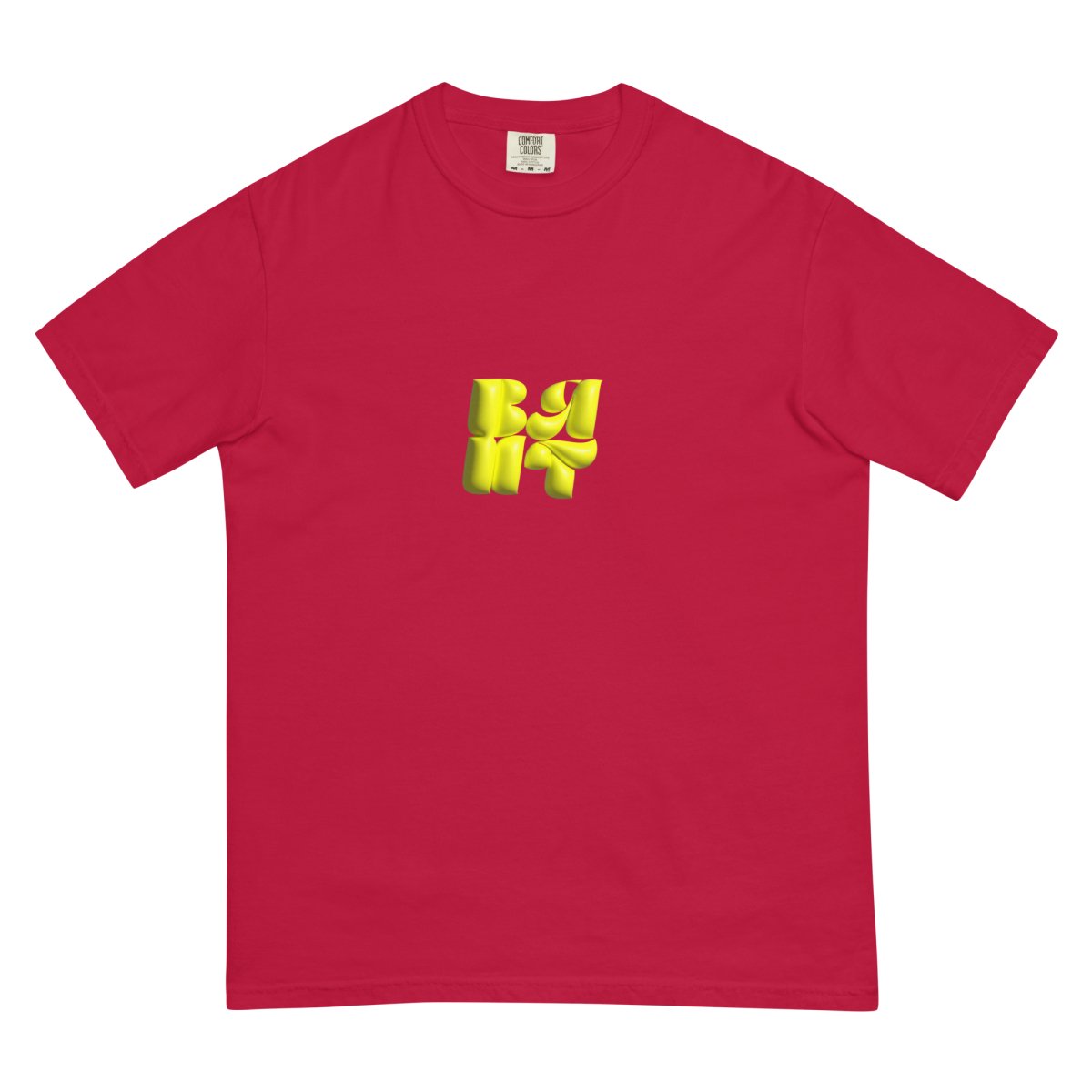 Heavy Neon Yellow Bubble T- - Baht
