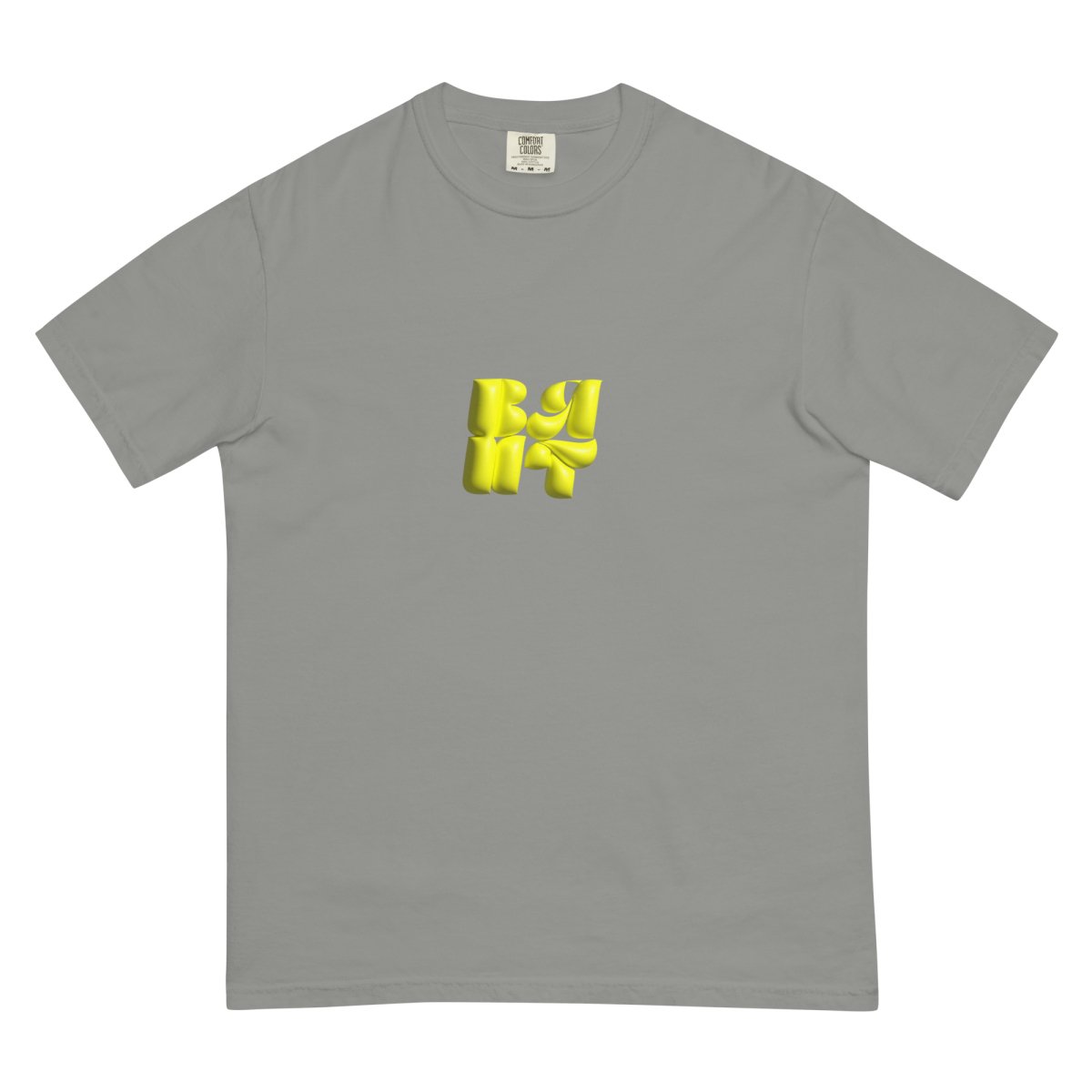 Heavy Neon Yellow Bubble T- - Baht