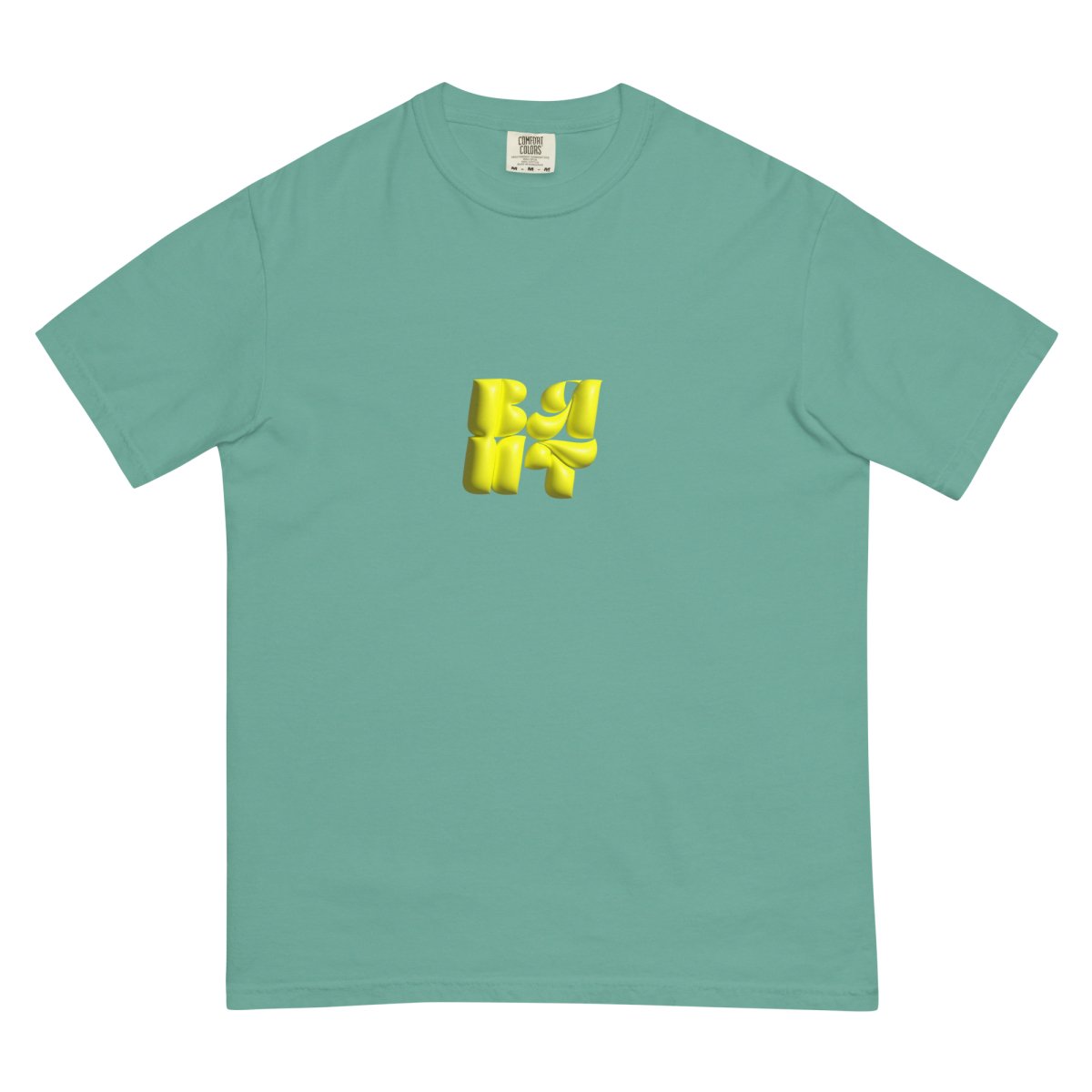 Heavy Neon Yellow Bubble T- - Baht