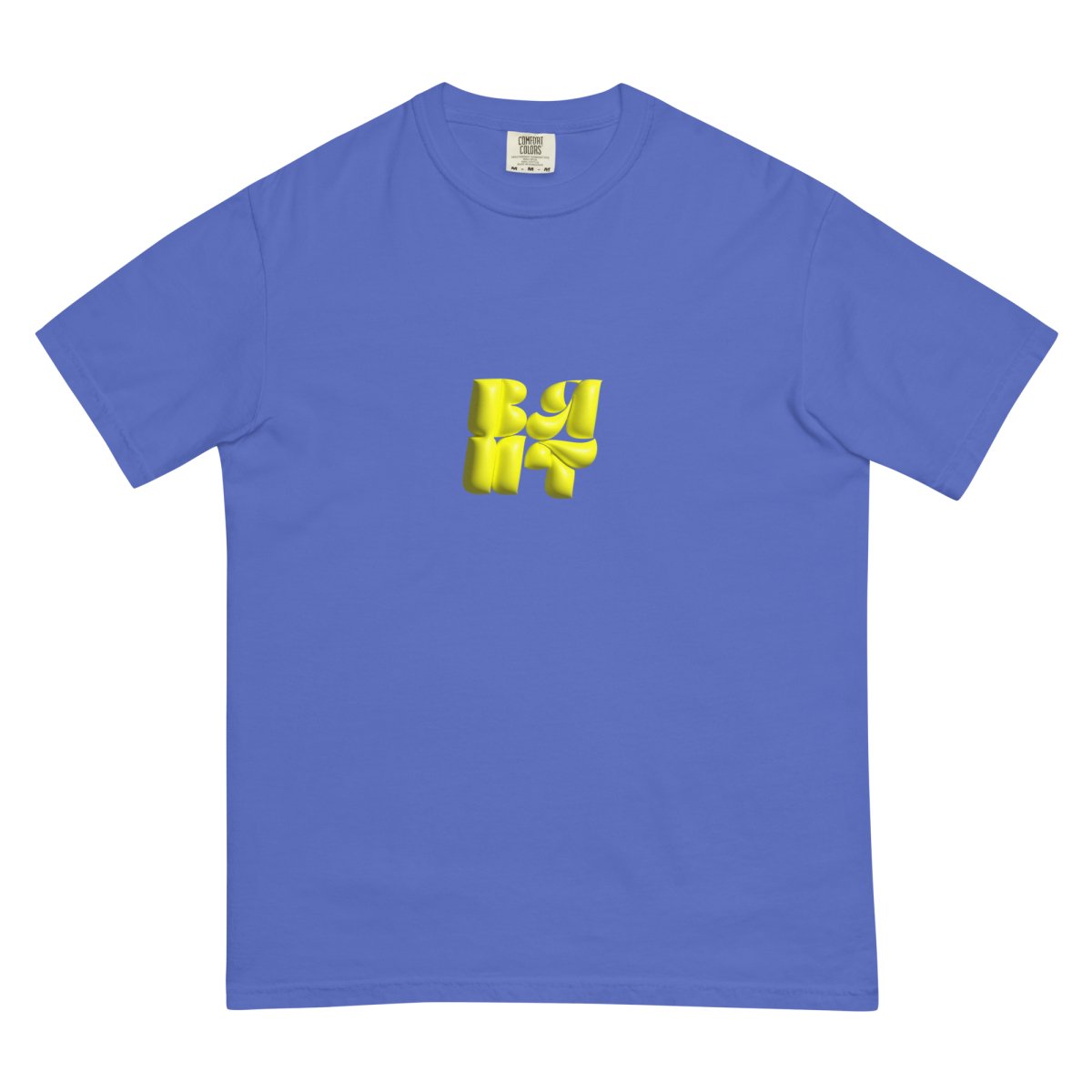 Heavy Neon Yellow Bubble T- - Baht