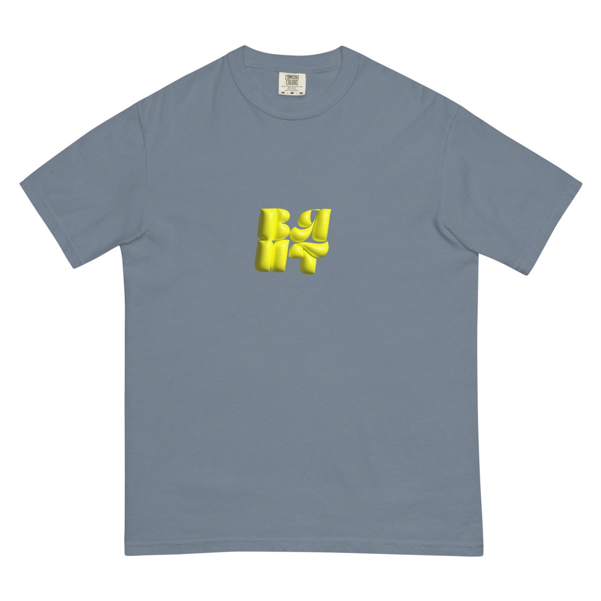 Heavy Neon Yellow Bubble T- - Baht