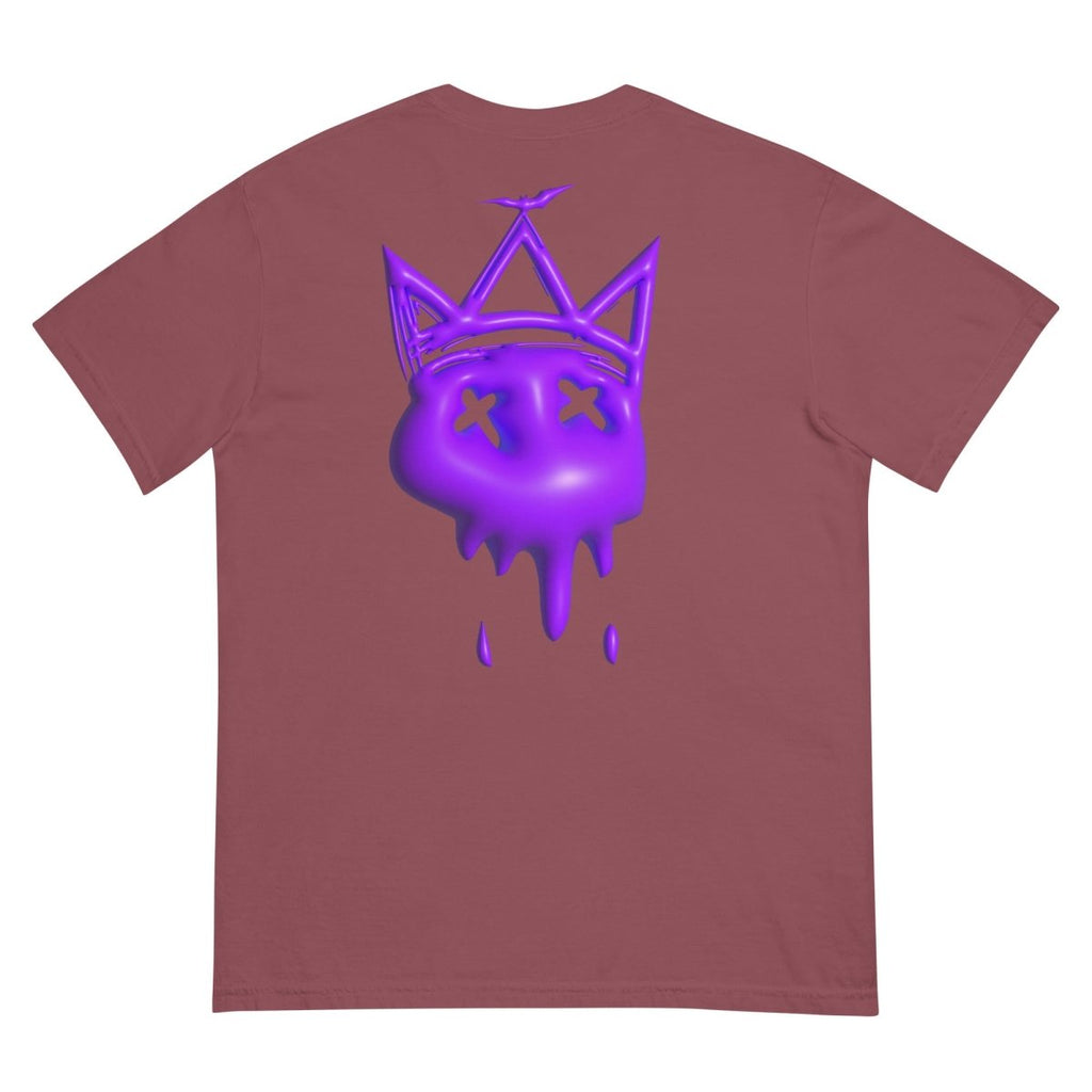 Heavy Purple Bubble T- - Baht