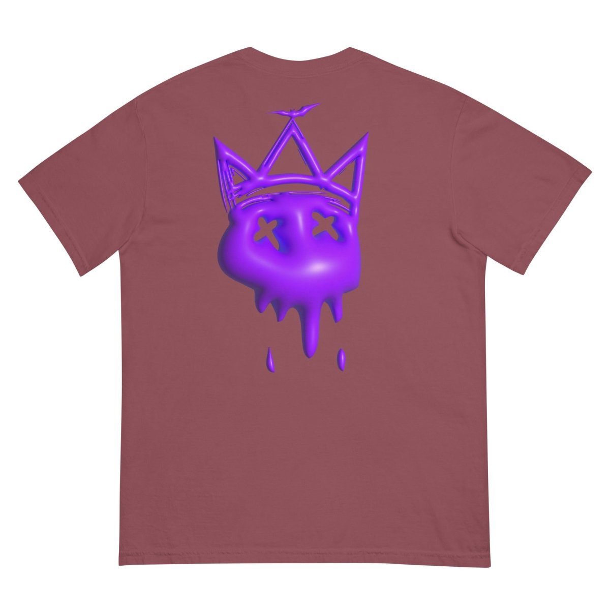 Heavy Purple Bubble T- - Baht