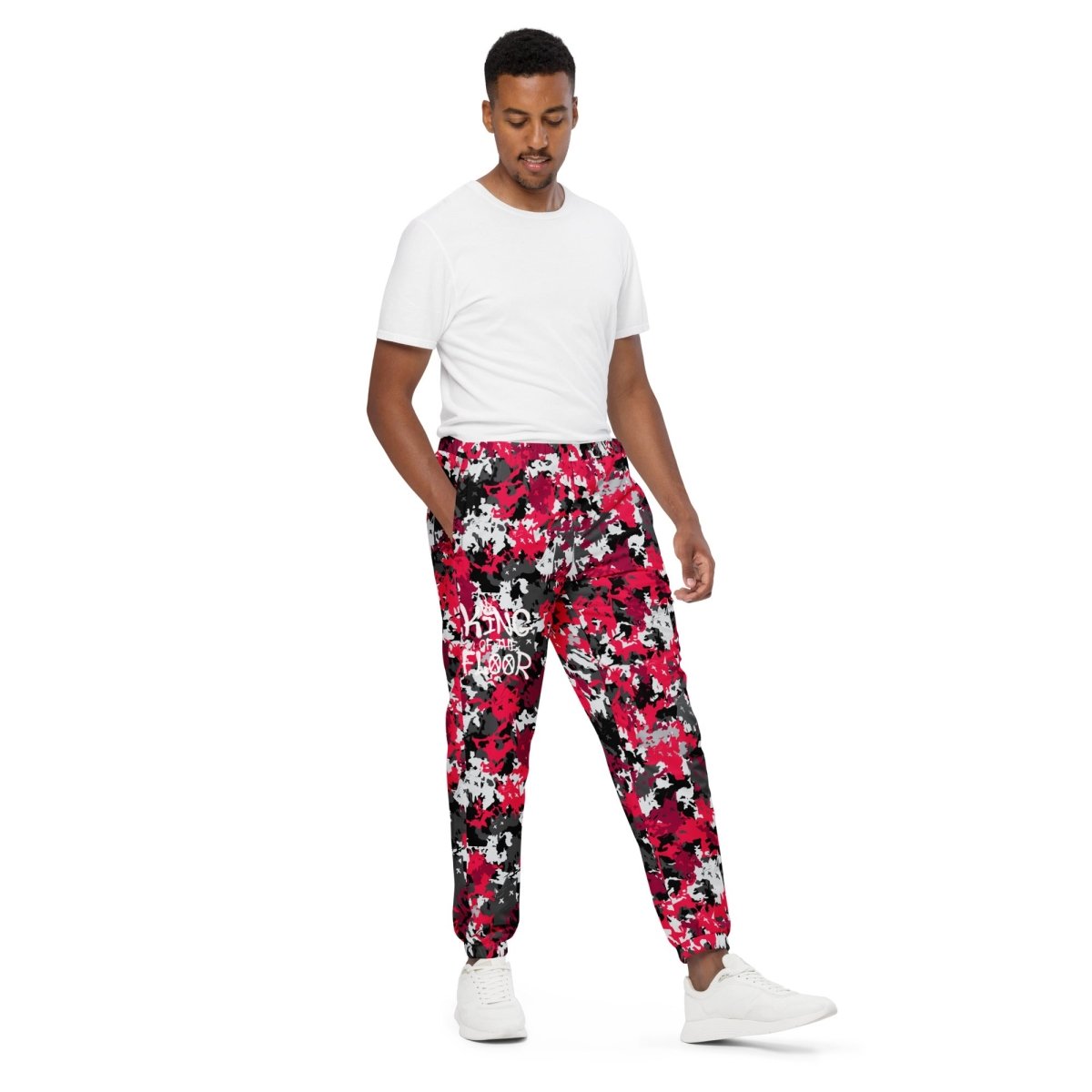 KOTF Red Camo track pants- - Baht