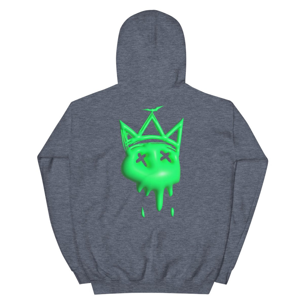 Neon Green Bubble Hoodie- - Baht