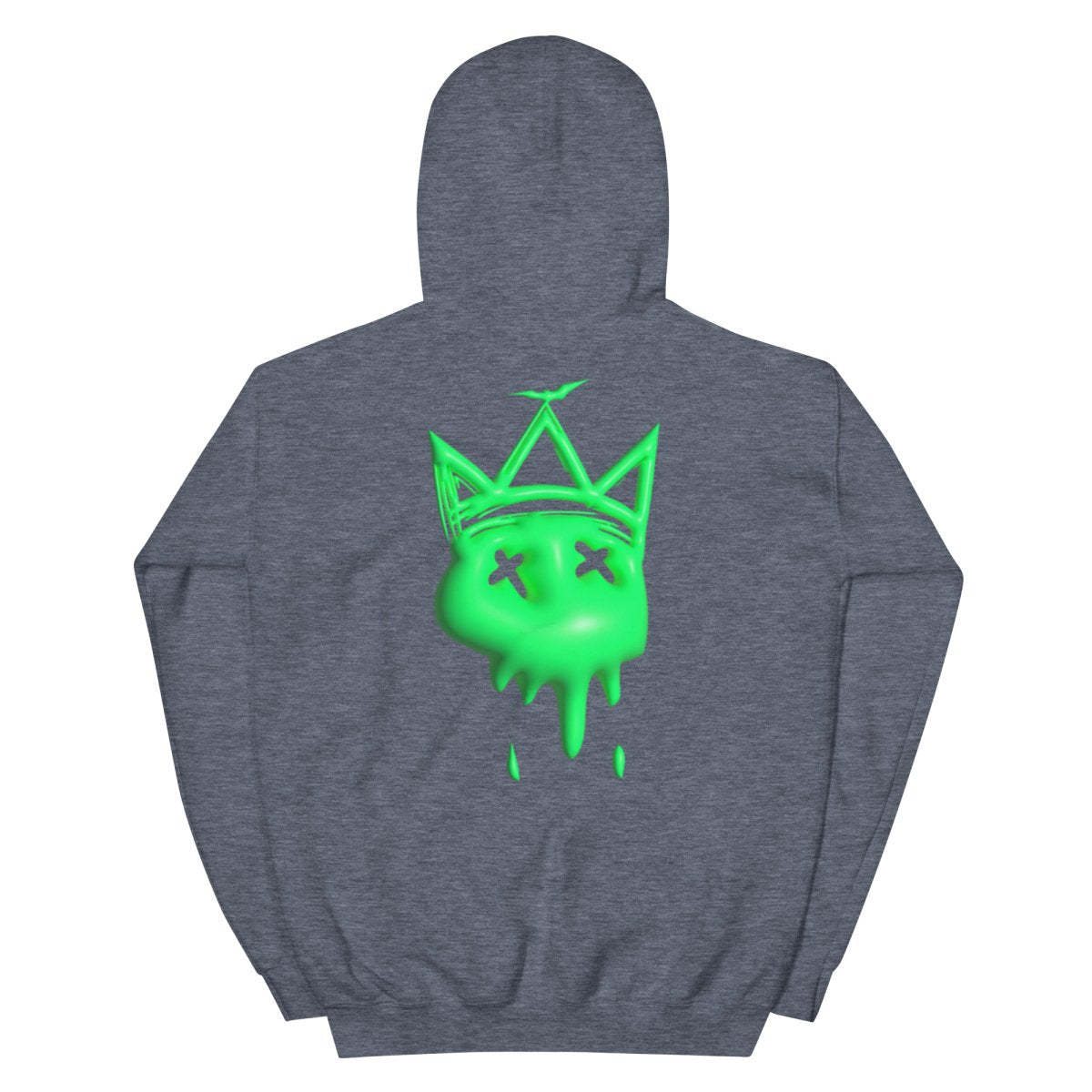 Neon Green Bubble Hoodie- - Baht