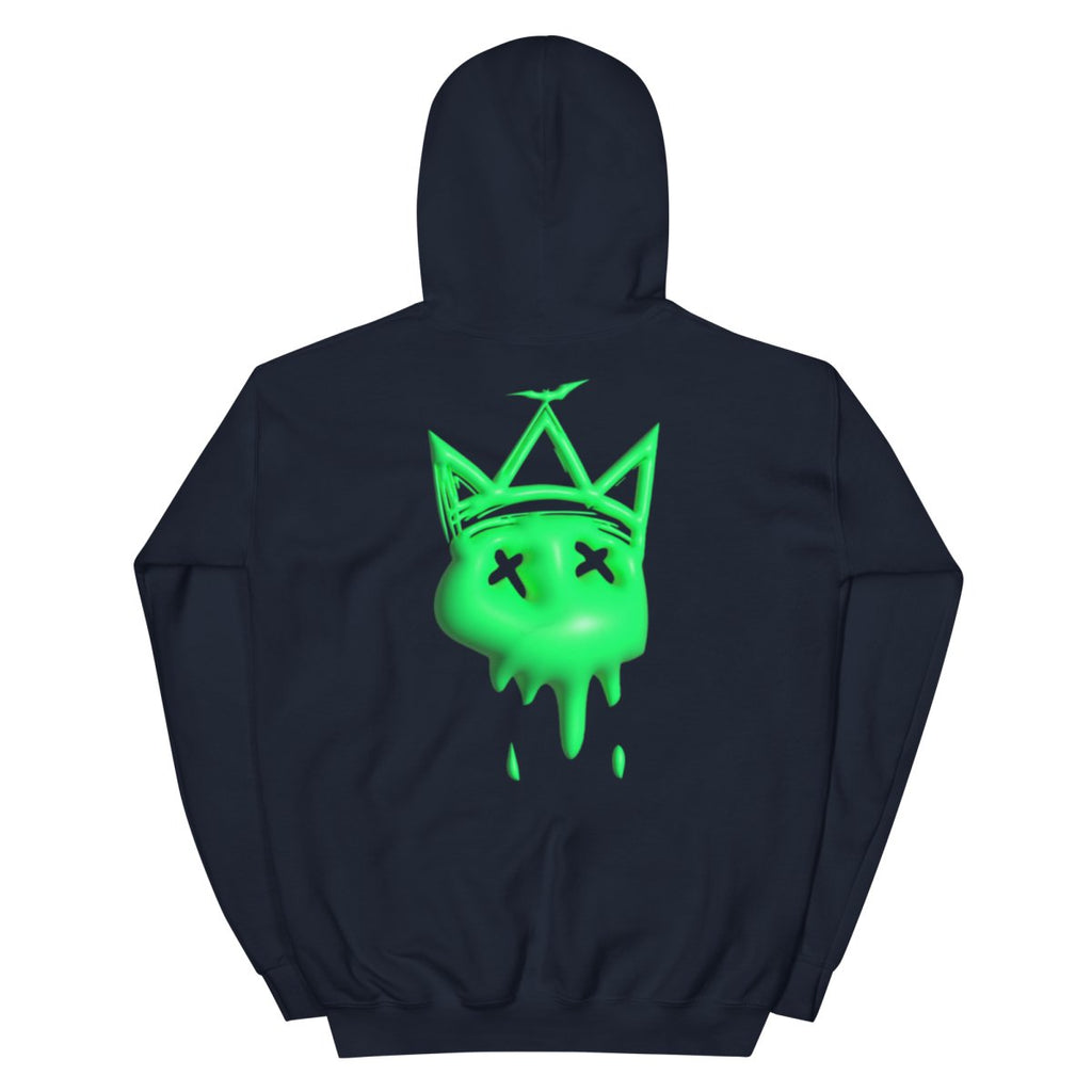 Neon Green Bubble Hoodie- - Baht